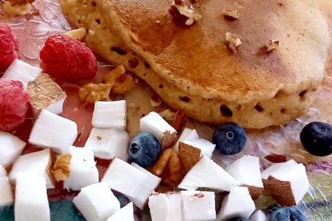 Cliquez pour zoomer ! Pancakes à la banane Thermomix par assay