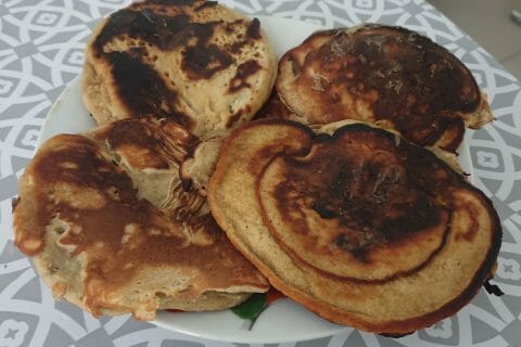 Cliquez pour zoomer ! Pancakes à la banane Thermomix par jobillaud1990