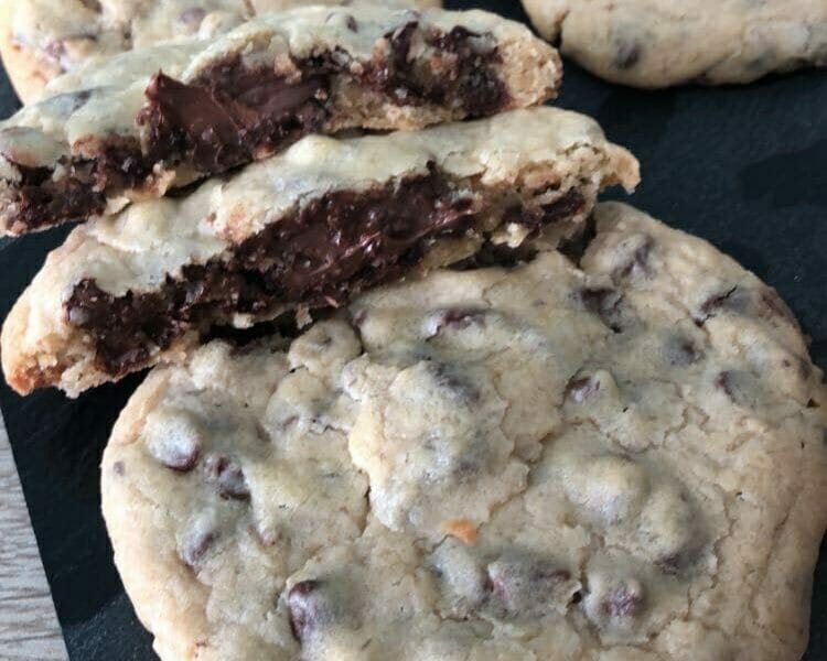 Cliquez pour zoomer ! Cookies fourrés au nutella Thermomix par Gwenini