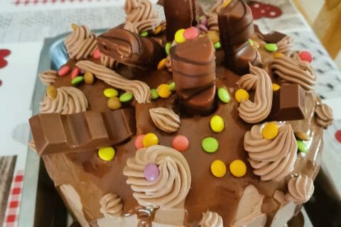 Cliquez pour zoomer ! Layer cake Kinder Bueno Thermomix par laetitia-3522