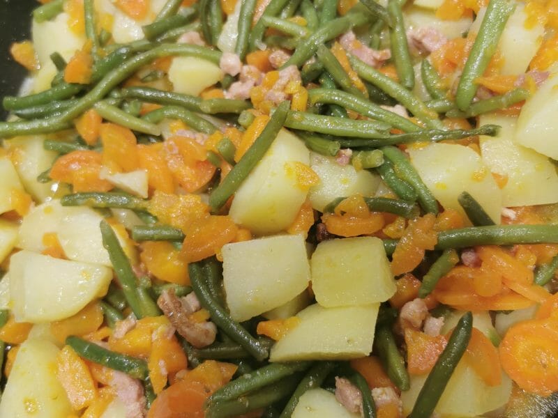 Cliquez pour zoomer ! Jardinière de légumes aux lardons Thermomix par edenoha