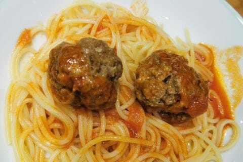 Cliquez pour zoomer ! Boulettes de viandes à la sauce tomate Thermomix par edenoha
