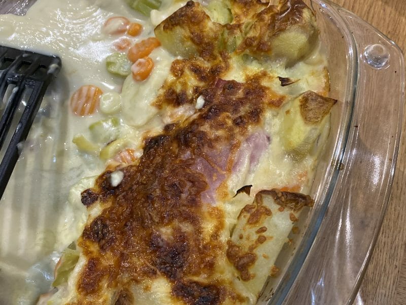 Cliquez pour zoomer ! Roulés gratinés de jambon aux légumes Thermomix par katia_21