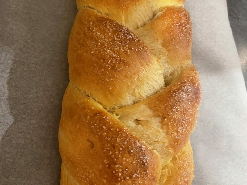 Cliquez pour zoomer ! Brioche tressée à la mie filante Thermomix par ali_4