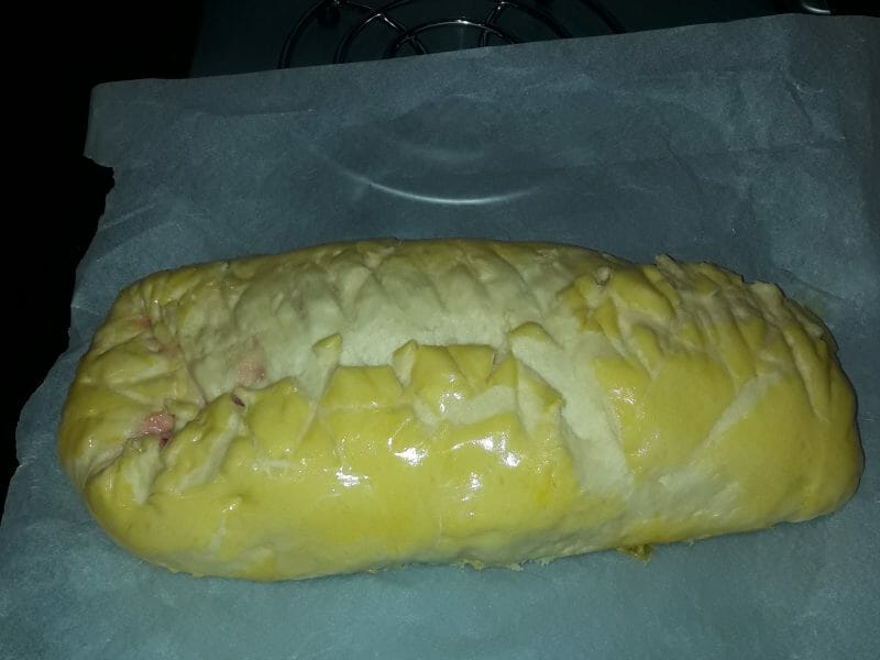 Cliquez pour zoomer ! Brioche aux pralines roses Thermomix par jerome48