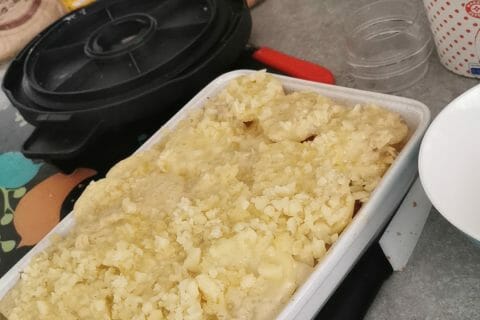Cliquez pour zoomer ! Gratin dauphinois au confit de canard Thermomix par claire_99