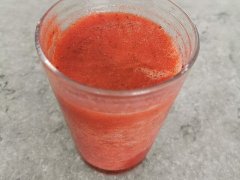 Cliquez pour zoomer ! Smoothie fraise myrtille Thermomix par claire_99
