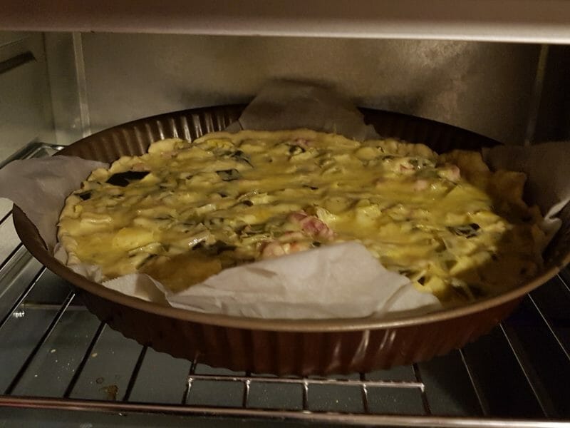 Cliquez pour zoomer ! Tarte aux poireaux Thermomix par stephanie_224