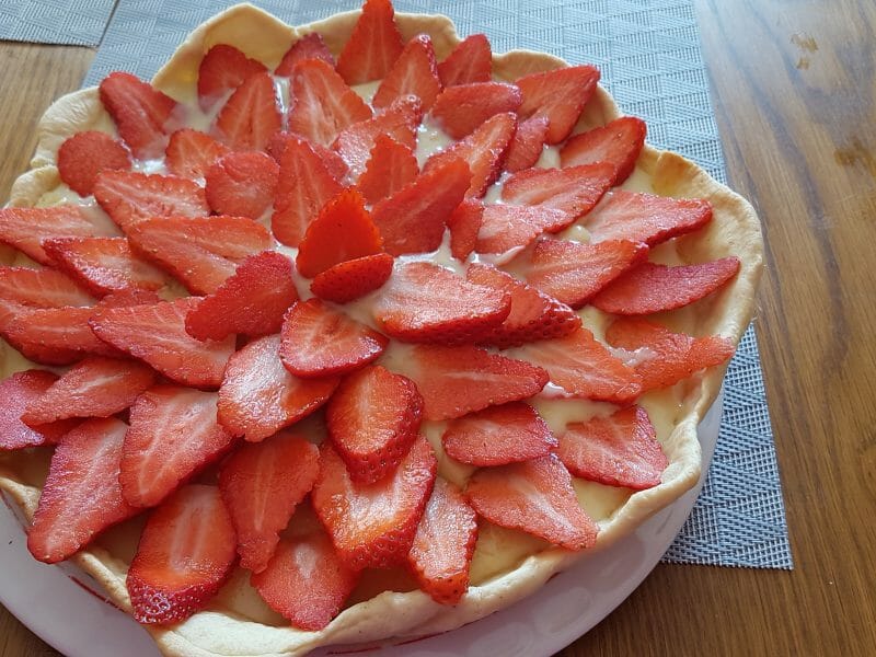 Cliquez pour zoomer ! Tarte aux fraises Thermomix par stephanie_224