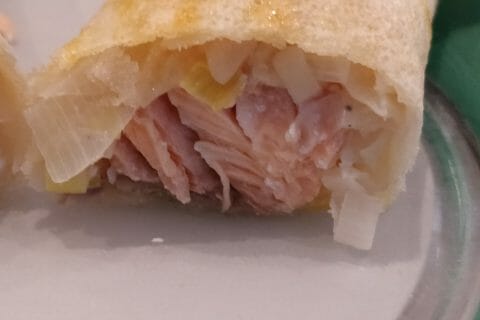 Cliquez pour zoomer ! Brick de saumon et poireaux Thermomix par Laura