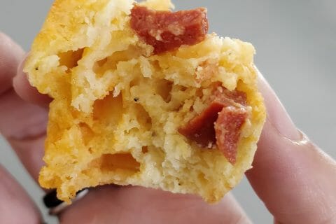 Cliquez pour zoomer ! Bouchées chorizo comté Thermomix par Laura