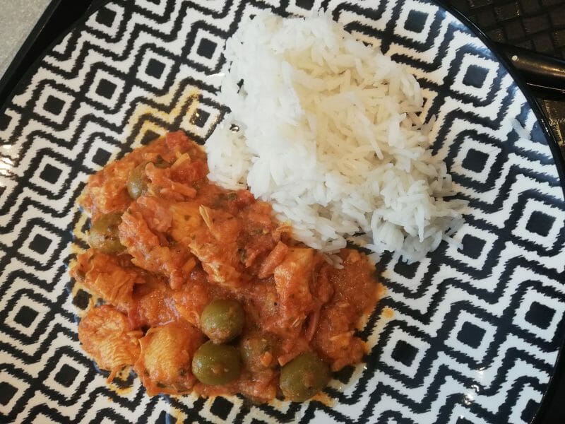 Cliquez pour zoomer ! Sauté de poulet au chorizo Thermomix par agathe18