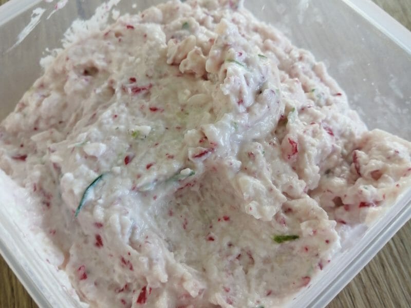 Cliquez pour zoomer ! Rillettes de radis roses au cheese cream Thermomix par rapha_elle_