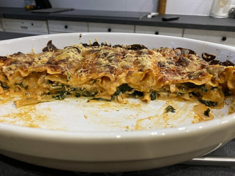 Cliquez pour zoomer ! Lasagnes au saumon et aux épinards Thermomix par cherifa_2