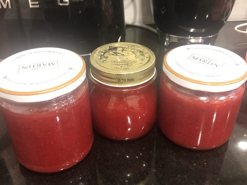 Cliquez pour zoomer ! Confiture de groseilles et pommes Thermomix par joana26120