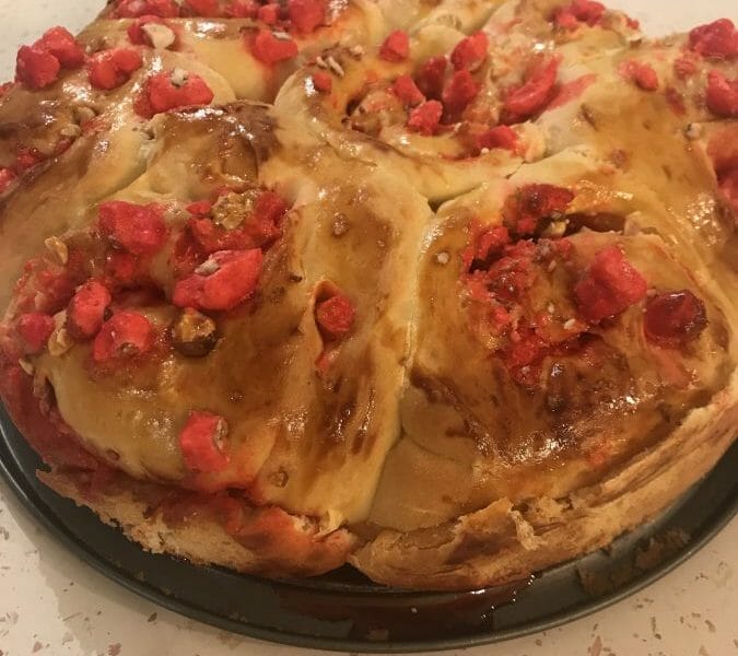 Cliquez pour zoomer ! Brioche aux pralines roses Thermomix par Virginie0013