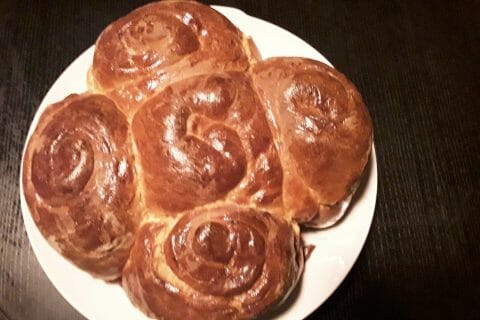 Cliquez pour zoomer ! Brioche aux pralines roses Thermomix par MILLOU