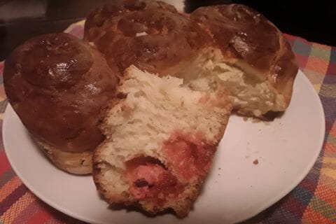 Cliquez pour zoomer ! Brioche aux pralines roses Thermomix par MILLOU