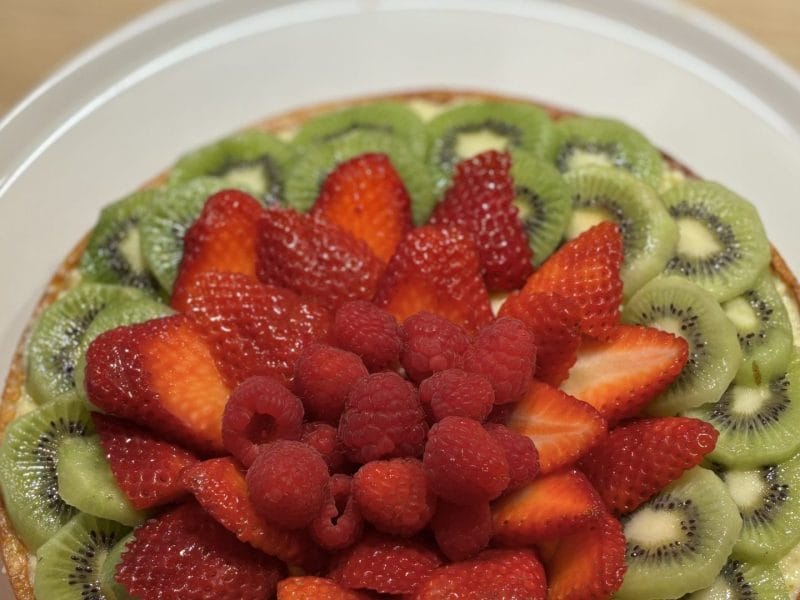 Cliquez pour zoomer ! Tarte aux kiwis Thermomix par amely972