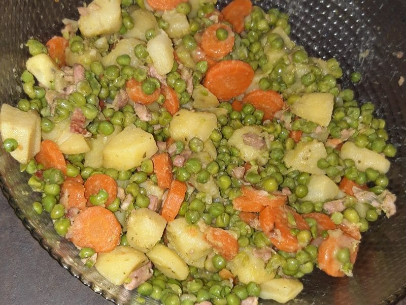 Cliquez pour zoomer ! Jardinière de légumes aux lardons Thermomix par maga34300