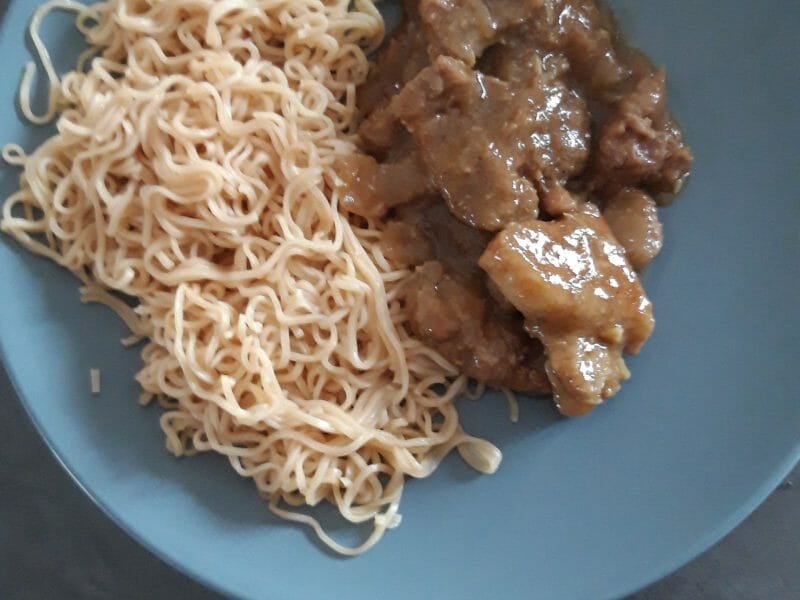 Cliquez pour zoomer ! Porc au caramel Thermomix par maga34300