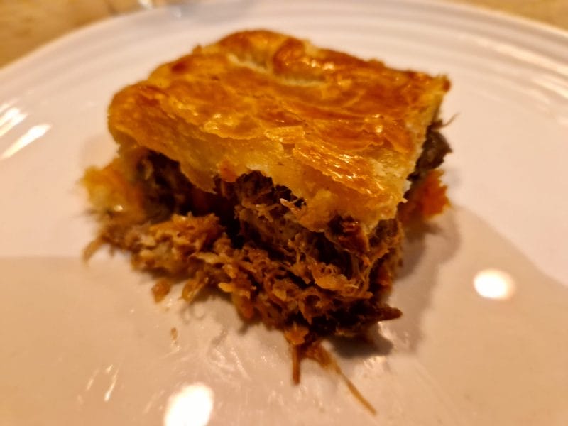 Cliquez pour zoomer ! Tourte aux cuisses de canard confites et champignons Thermomix par Charlotte