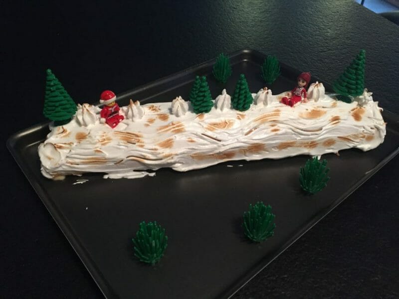 Cliquez pour zoomer ! Bûche au citron meringuée Thermomix par slyvie