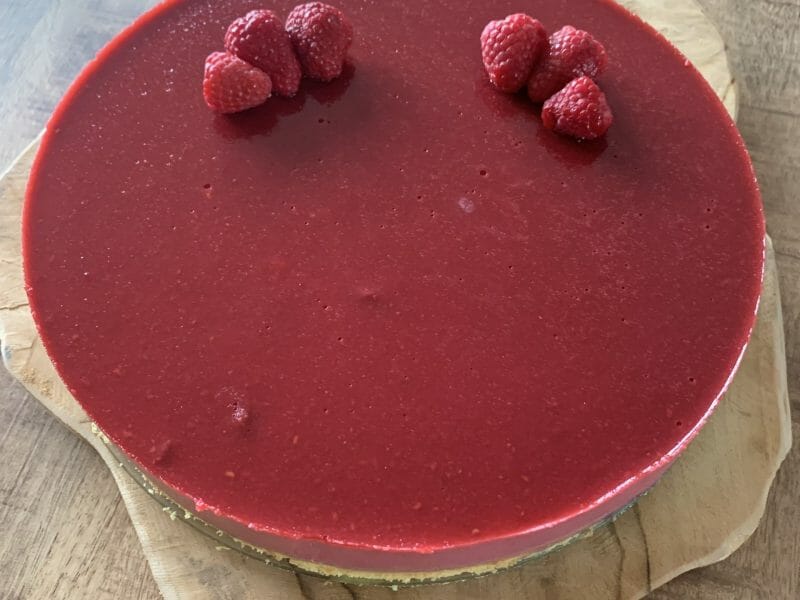 Cliquez pour zoomer ! Bavarois aux framboises Thermomix par anne_sylvie_1