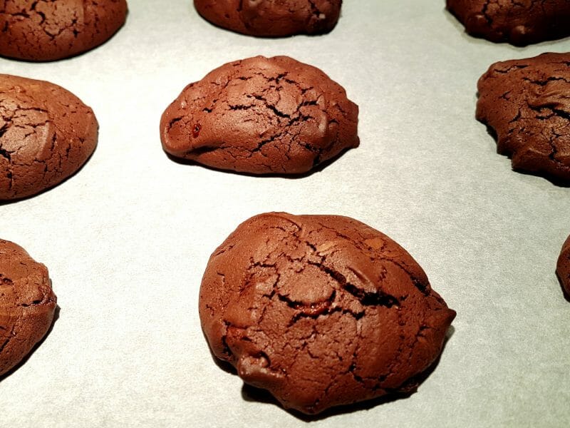 Cliquez pour zoomer ! Cookies brownies Thermomix par Audelicious