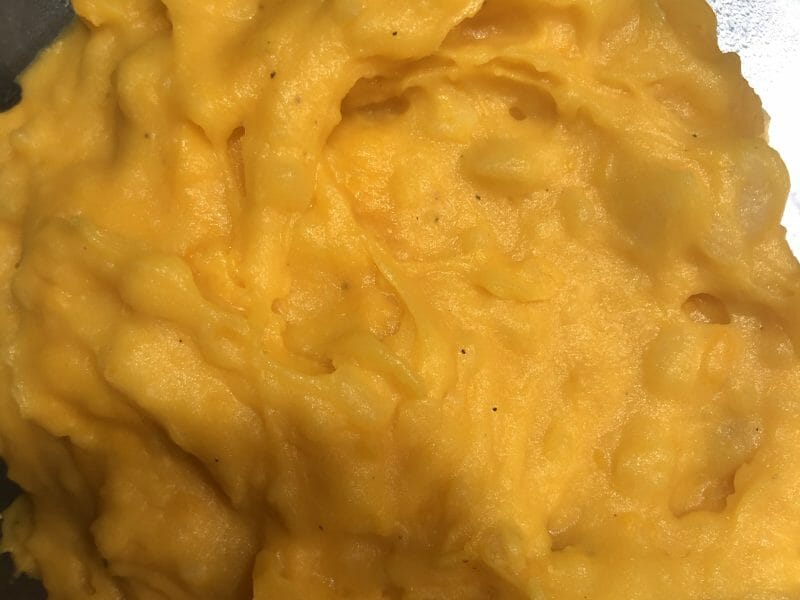 Cliquez pour zoomer ! Purée de potimarron au chorizo Thermomix par sweetymiki