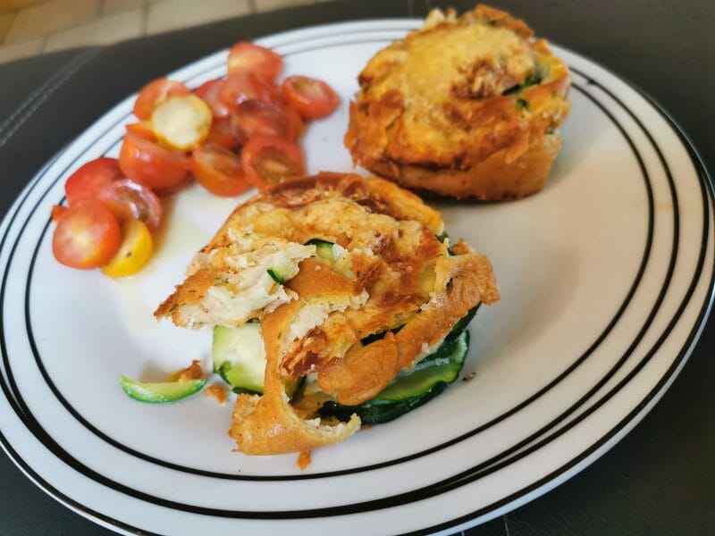 Cliquez pour zoomer ! Gâteau invisible aux courgettes Thermomix par emilie_222