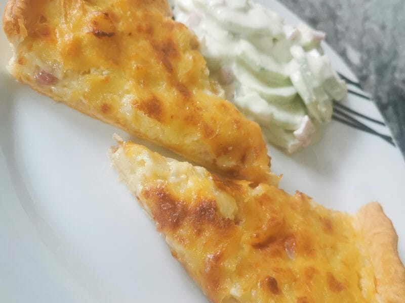 Cliquez pour zoomer ! Tarte feuilletée aux oignons Thermomix par emilie_222