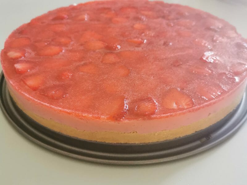 Cliquez pour zoomer ! Bavarois aux fraises Thermomix par emilie_222