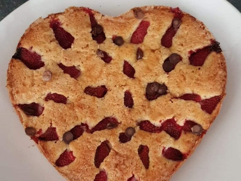 Cliquez pour zoomer ! Gâteau aux fraises Thermomix par angelique_100