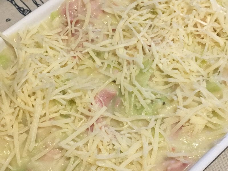 Cliquez pour zoomer ! Parmentier de poireaux Thermomix par marie14790