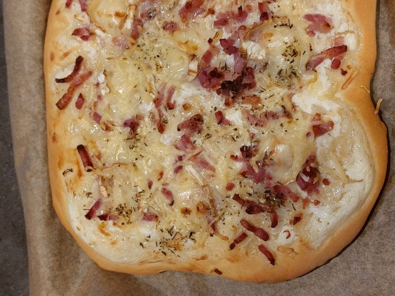 Cliquez pour zoomer ! Focaccia aux oignons Thermomix par joelle67120