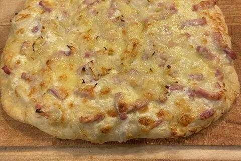 Cliquez pour zoomer ! Fougasse chèvre et lardons Thermomix par vaness_10
