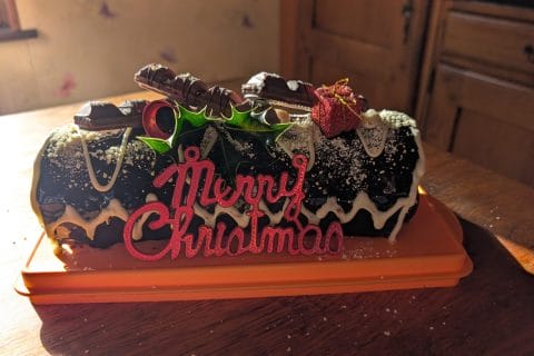 Cliquez pour zoomer ! Roulé au Kinder Bueno Thermomix par GeroNexus