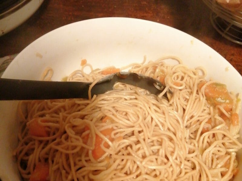 Cliquez pour zoomer ! Nouilles chinoises Thermomix par tzipp