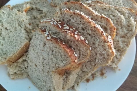 Cliquez pour zoomer ! Pain aux flocons d’avoine et au miel Thermomix par laetitiaflavio14