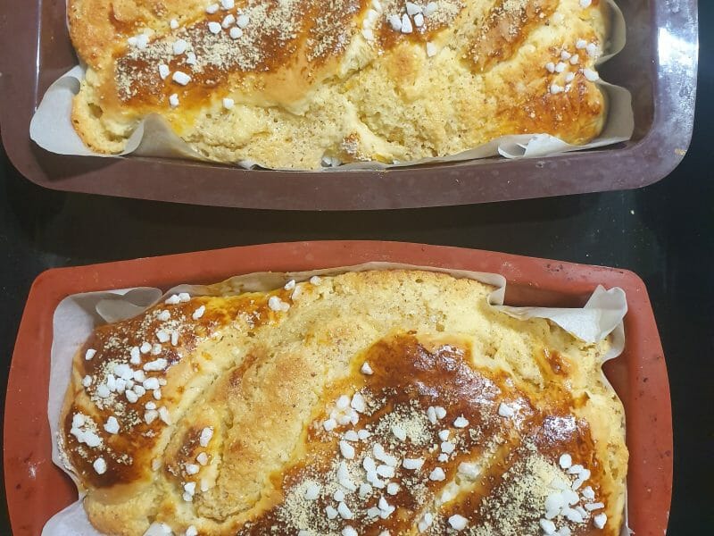 Cliquez pour zoomer ! Brioche à la crème d’amande Thermomix par aurelie_262