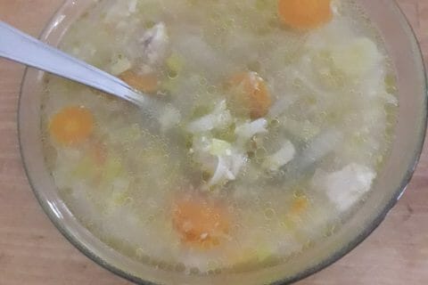 Cliquez pour zoomer ! Bouillon Chinois, poulet et poireaux Thermomix par rosemay_1