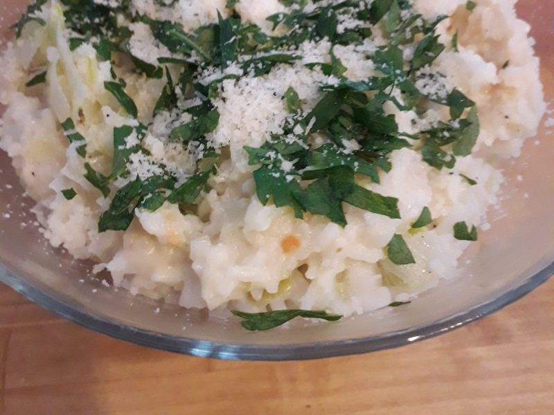 Cliquez pour zoomer ! Risotto poireaux et saumon fumé Thermomix par rosemay_1