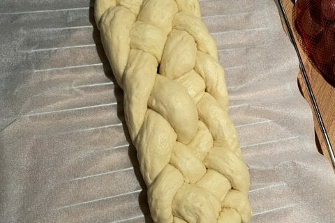 Cliquez pour zoomer ! Brioche tressée à la mie filante Thermomix par sandrach00u