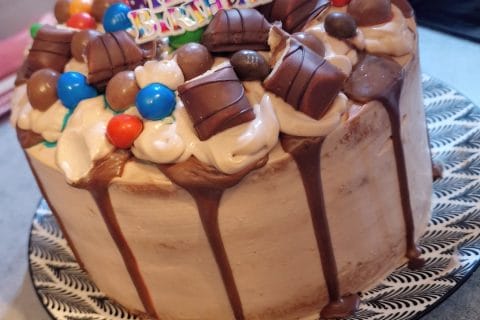 Cliquez pour zoomer ! Layer cake Kinder Bueno Thermomix par sarah_107