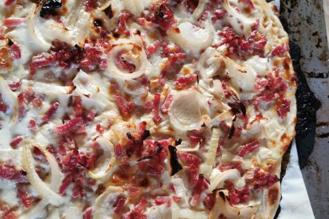 Cliquez pour zoomer ! Flammekueche traditionnelle Thermomix par jessica28140