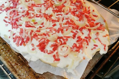 Cliquez pour zoomer ! Flammekueche traditionnelle Thermomix par jessica28140