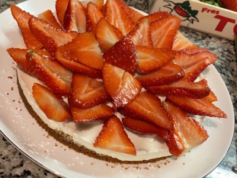 Cliquez pour zoomer ! Tarte aux fraises sans cuisson Thermomix par caroline_006