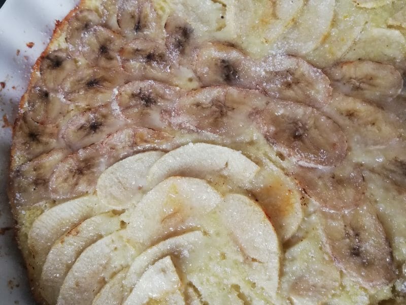 Cliquez pour zoomer ! Tarte aux pommes sans pâte Thermomix par hania_lamghari