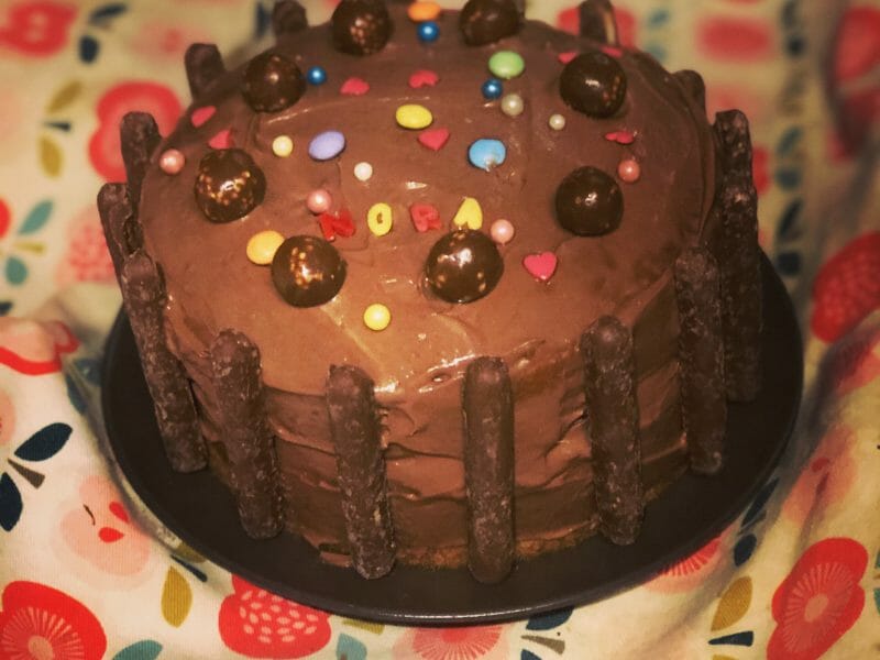 Cliquez pour zoomer ! Layer cake Kinder Bueno Thermomix par milouchka